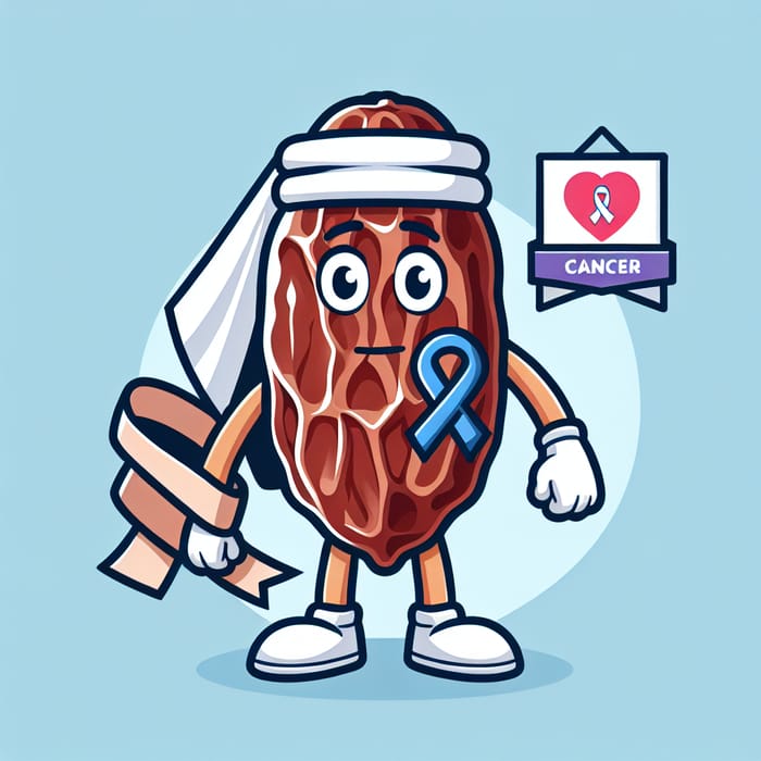 Arabian Dates Mascot Advocating Cancer Awareness in the Middle East