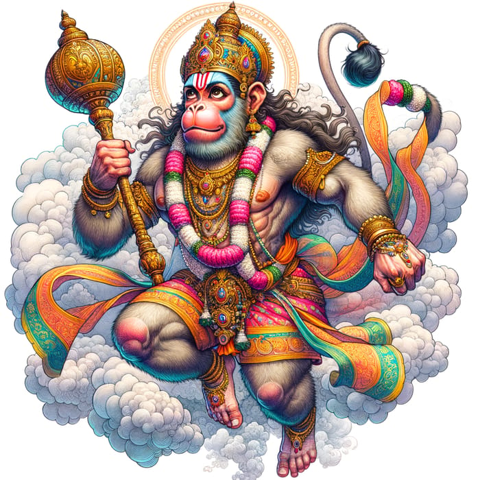 Hanuman - The Mighty Monkey God