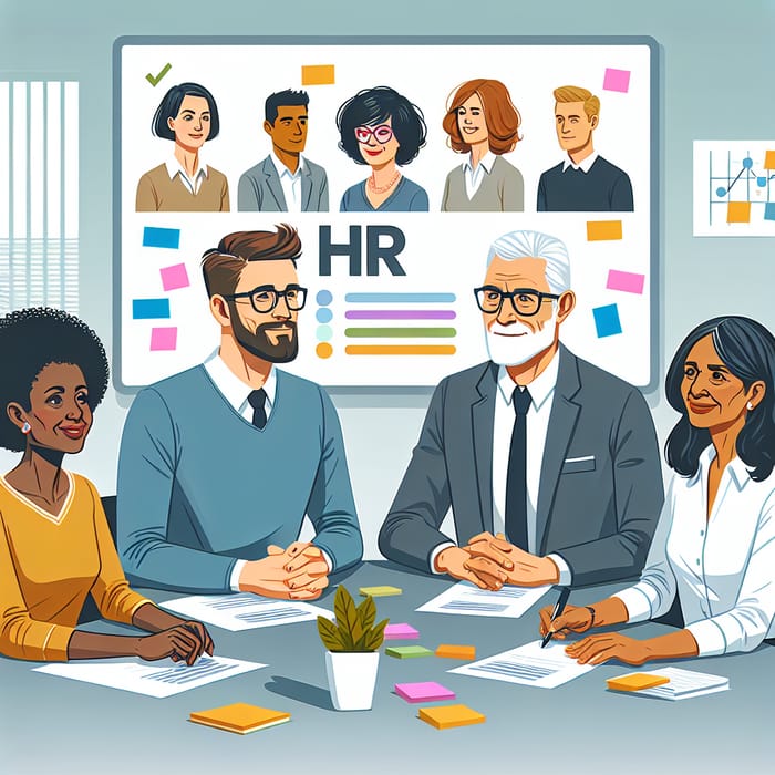 Diverse HR Team | Professional Personnel Meeting