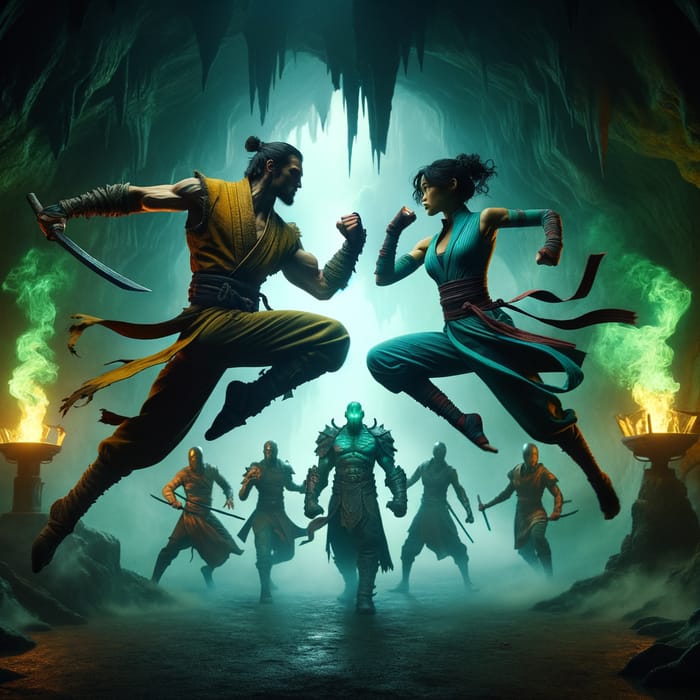 Epic Hand-to-Hand Combat in Mortal Kombat Realm