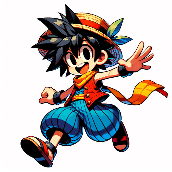 Monkey D Luffy | Adventure-Ready Anime Character