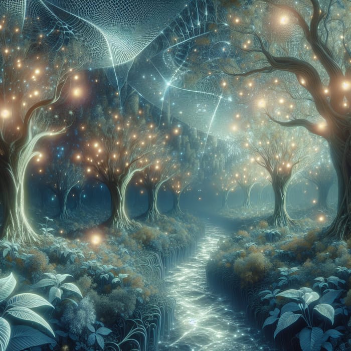 Enchanted Forest: A Surreal Dreamland