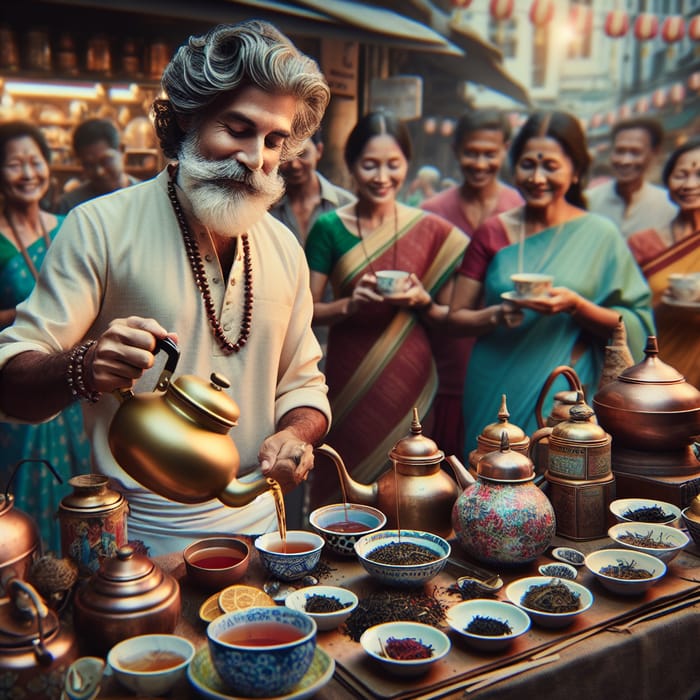 Charming Tea Vendor: The Ultimate Tea Seller Experience