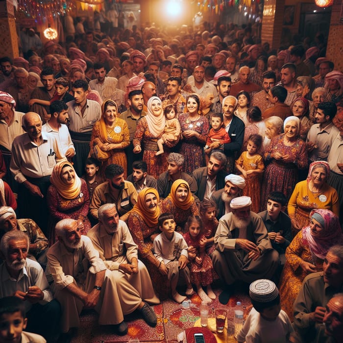 Heartwarming Kurdish Community Gathering | Candid Documentary Capture