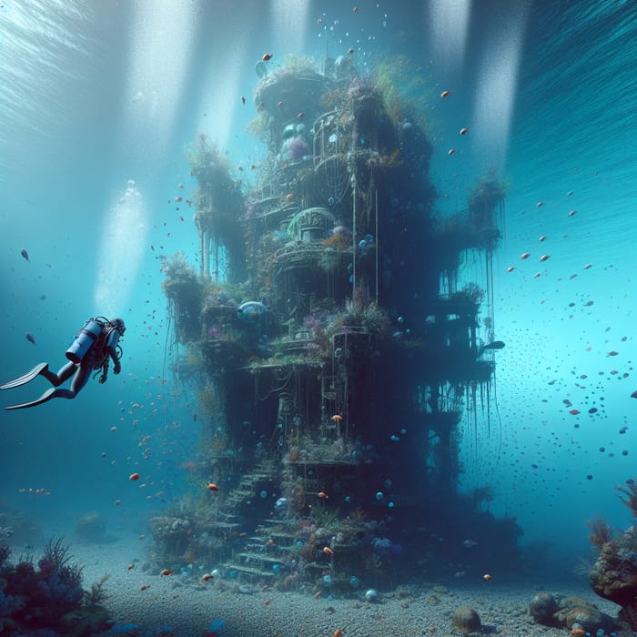 Underwater Diver Exploration | шнырь