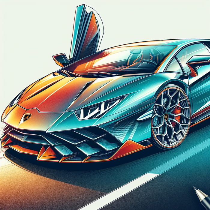 Luxury Lamborghini Car | Exotic Design and Performance