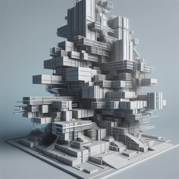 Innovative Cascading Blocks Structure | Futuristic Design