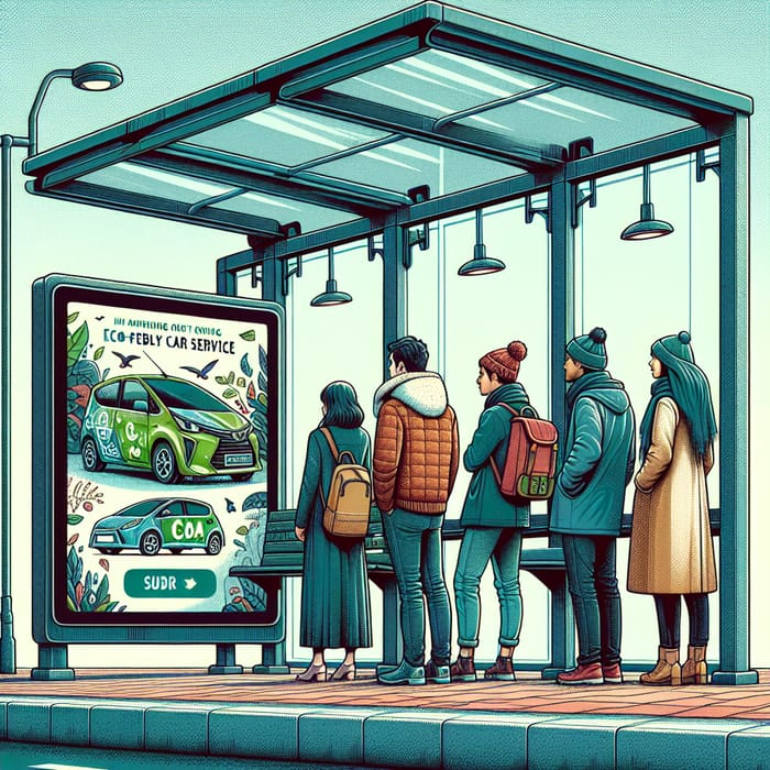 Urban Bus Shelter Advertising Panels | Advertising Spaces for Captive Audience
