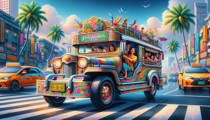 Colorful Jeepney in the Philippines: Express Your Pro-Filipino Spirit
