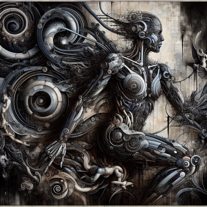 Cyberpunk Art Collection Inspired by Giger, Gaudi & More
