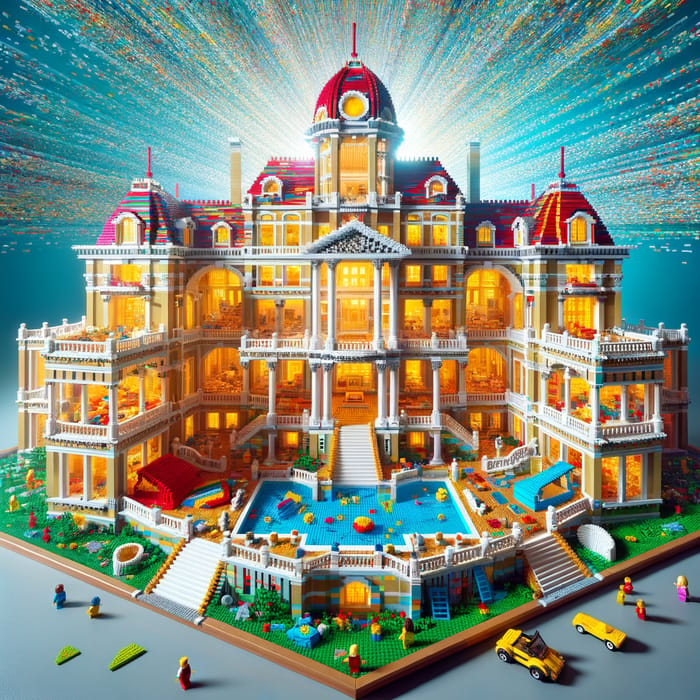 Lavish $10M LEGO Mansion: An Architectural Wonder