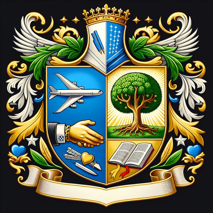Your Multifaceted Personality Encapsulated: A Coat of Arms
