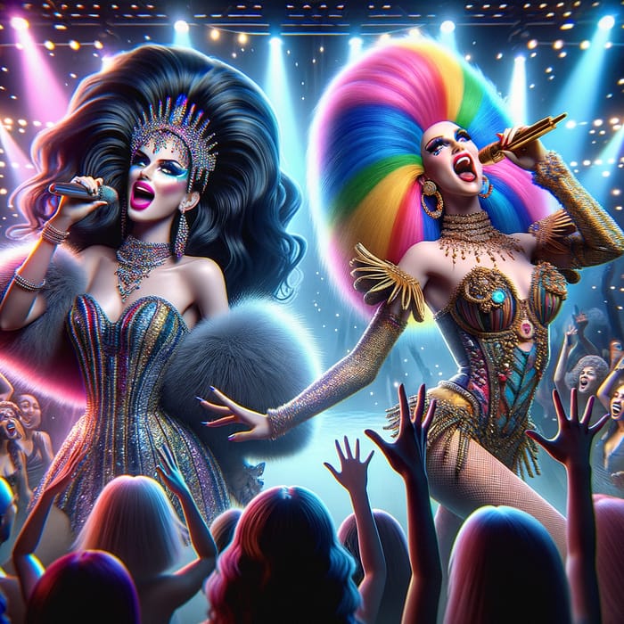 Katy Perry and Nicki Minaj High-Energy Music Video