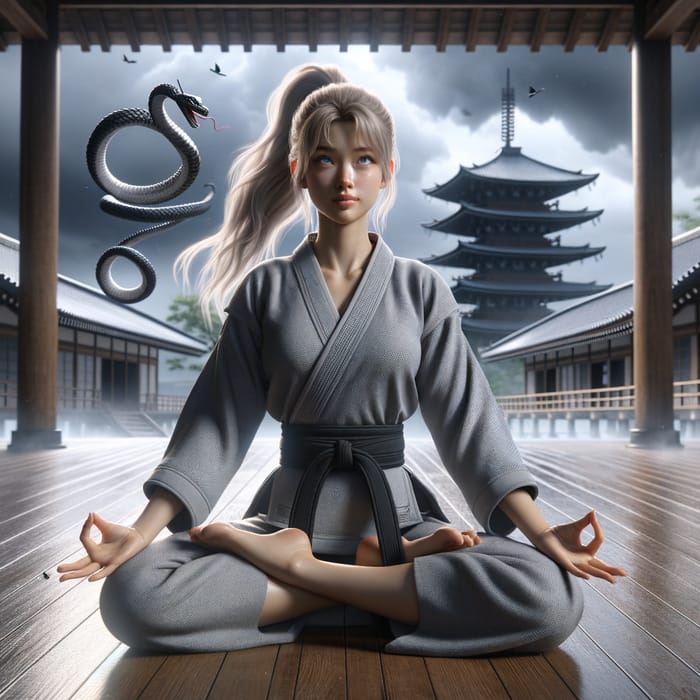 Empowering Levitation: Mystical Training of a Korean-American Woman