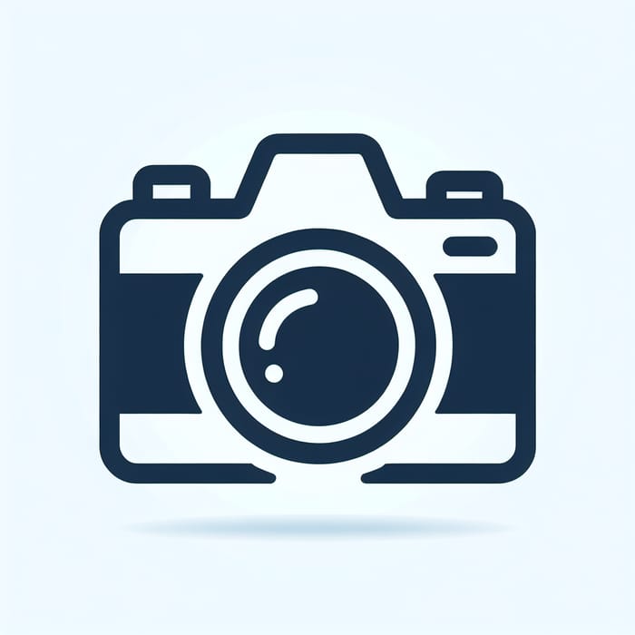 Camera Icon for Phone or Camera Photography | Realistic Design
