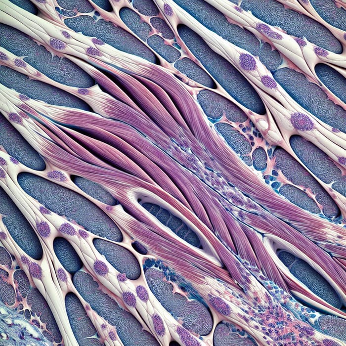 Cross-Section of Striated Muscle Cell