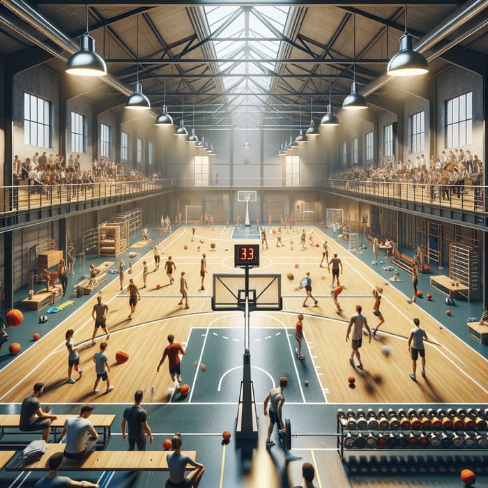 Realistic Sports Hall Experience | LiveSportsHall.com
