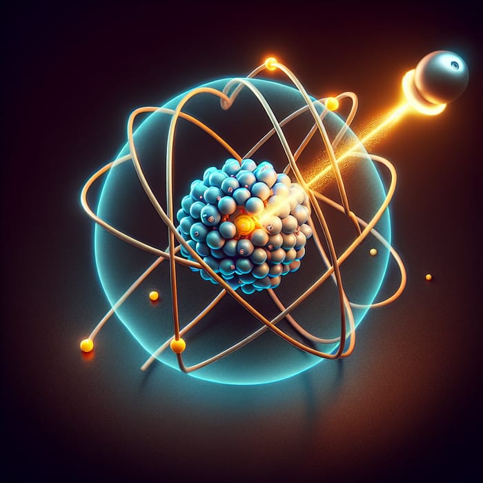 Electron Collides with Hydrogen Atom, Producing X-rays