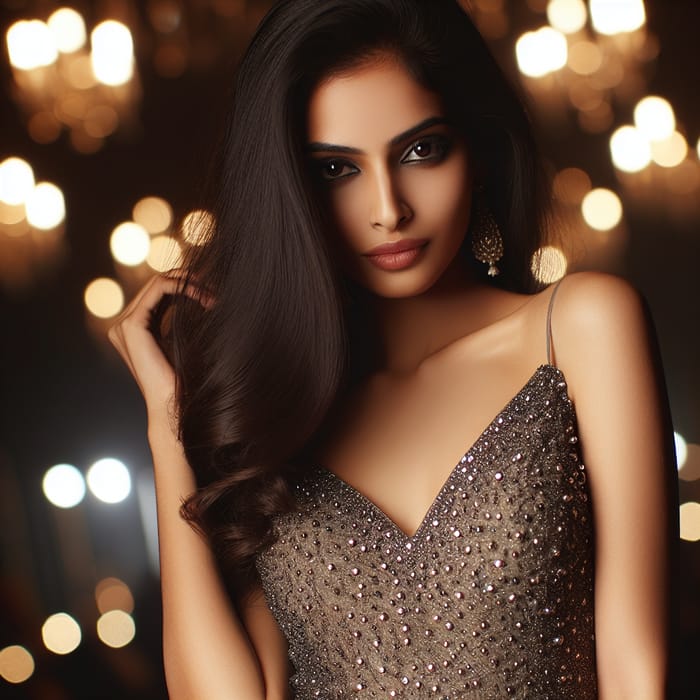 Urvashi Rautela: Fashionable Indian Woman in Glamorous Attire