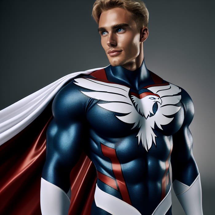 Homelander - The Powerful and Charismatic Superhero with Bright Blue Eyes