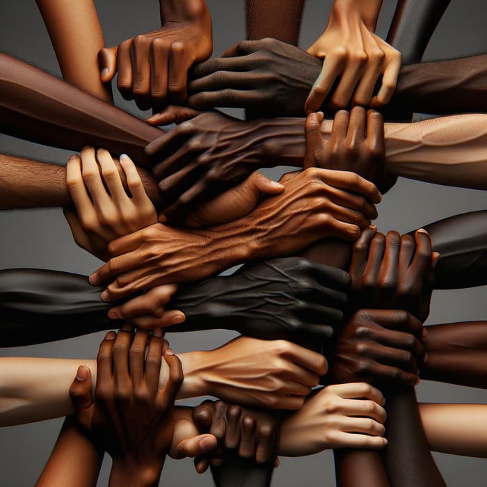 Black People Holding Hands: Embracing Unity & Diversity
