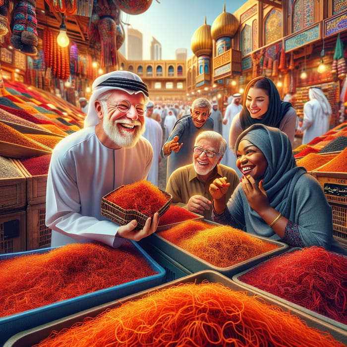 Global Village Dubai Saffron Market: Authentic Iranian Flavors