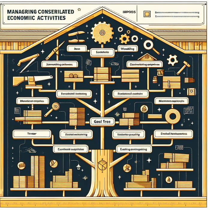 Woodworking Enterprise Goal Tree for Managing ZED Economic Activities