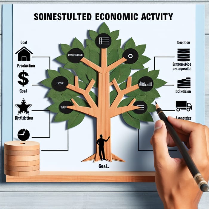 Goal Tree for Wood Processing Plant - ZED Economic Management