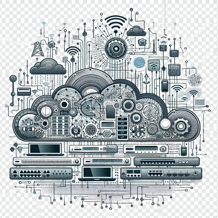 Networking Technologies PNG Transparent - Illustration