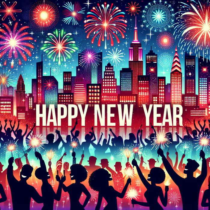 Vibrant New Year Festivities: Happy New Year Celebrations