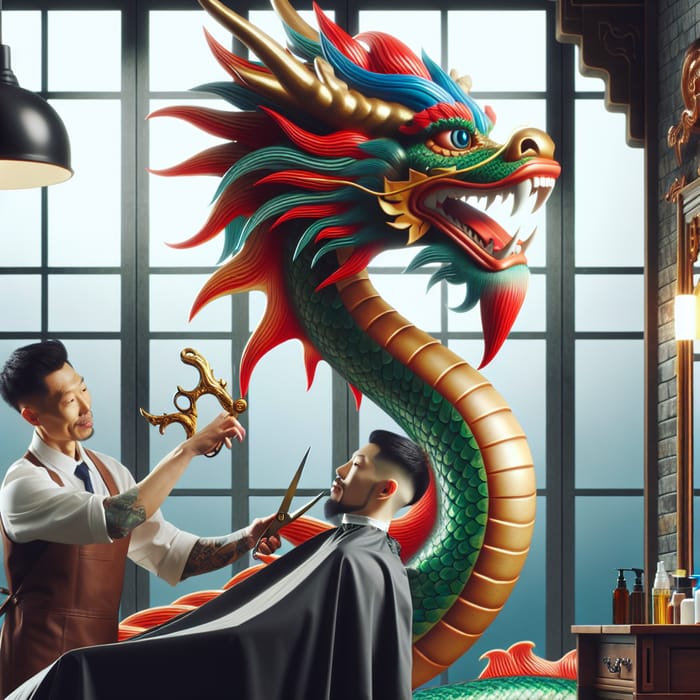 Barbering the Chinese Dragon: Unique Haircut Experience