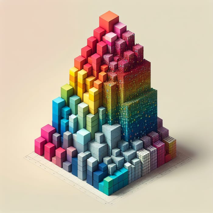 Tower of Cubes: Understanding Hierarchical Structures