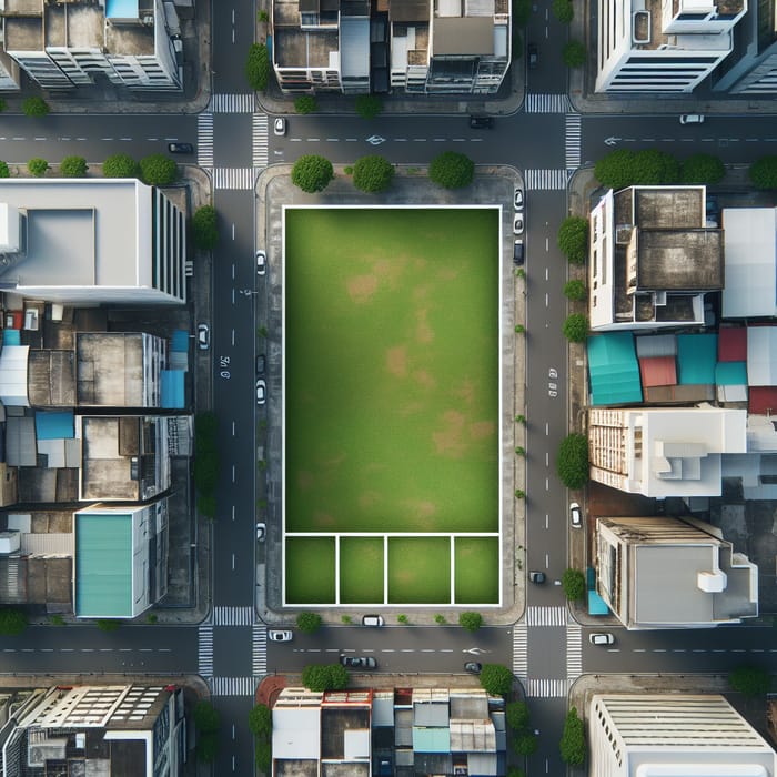 Urban Lot Plan: Spacious 200ft x 65ft Dimensions