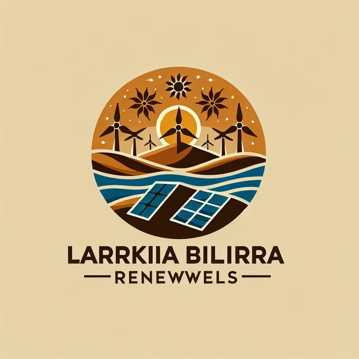 Larrakia Bilirra Renewables Logo | Eco-Friendly Energy Design
