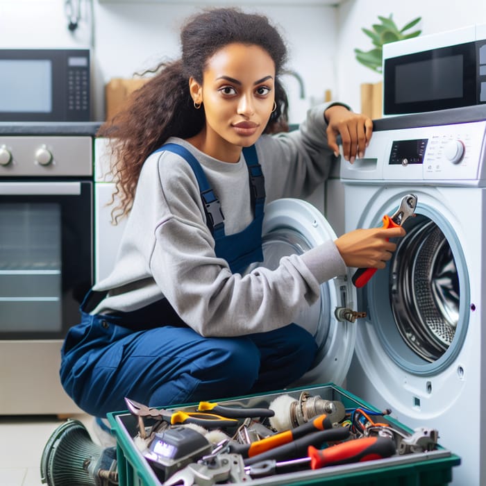 Skilled Ethiopian Home Appliance Technician