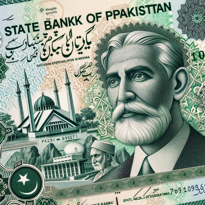 Detailed Design and Features of Pakistan Currency Note