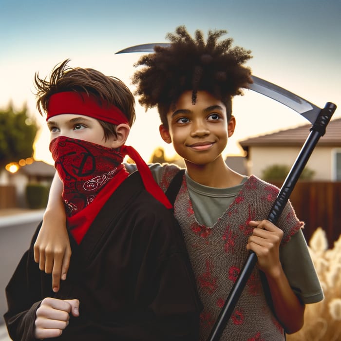 Randy Cunningham and Ruby Rose: Teen Martial Arts Duo