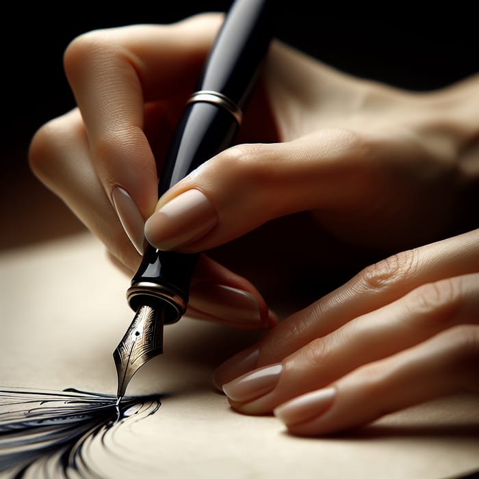 Beautiful Hand Writing with Pen
