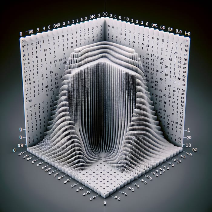 Sparse Polynomial Array: Visual Representation in 3D Space