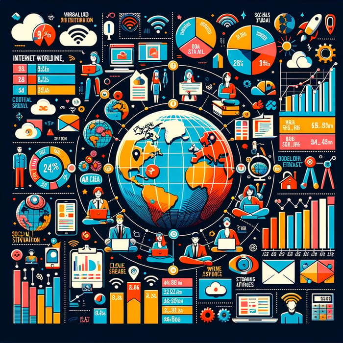 Internet Impact How Internet Shapes Our Daily Lives Infographic AI 