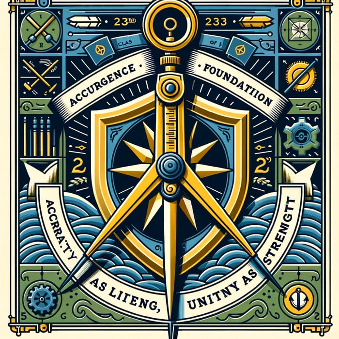 23rd Class Emblem Design: Unity & Precision