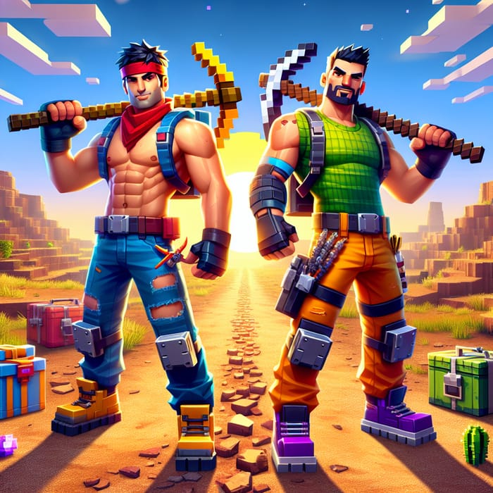 Buff Fortnitemen: Epic Multiplayer Adventure