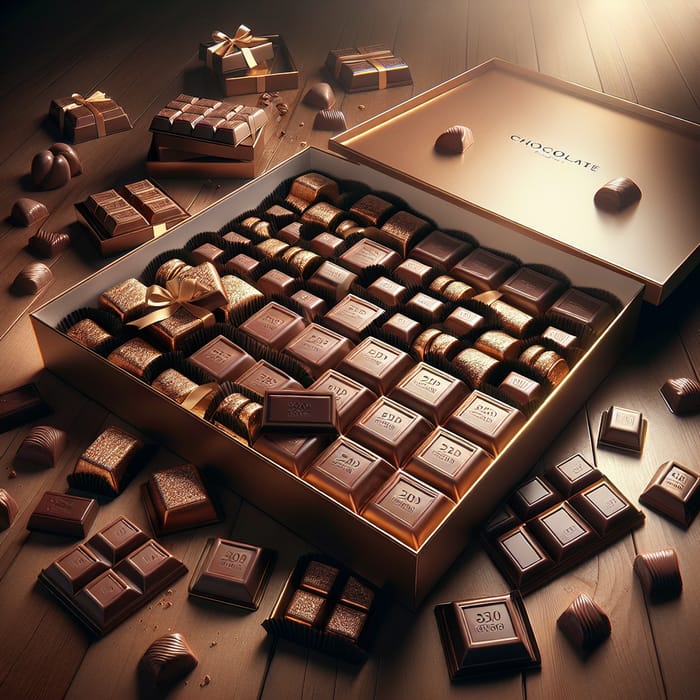 Indulgent 5-Star Chocolate Assortment in Overflowing Box