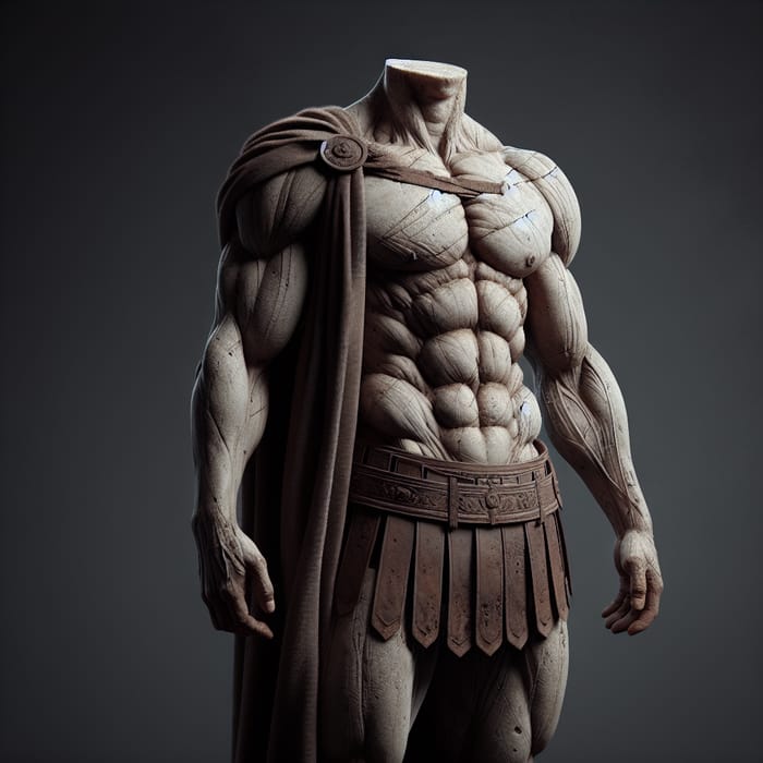 Muscular Style Caesar - Strength Visualization