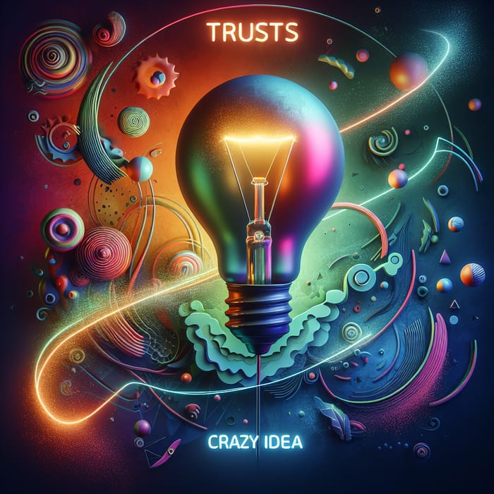 Design for Trust Your Crazy Idea - Artistic Innovation