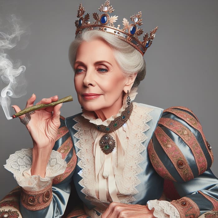 Queen Elisabeth | Regal Relaxation Featuring a Herbal Joint