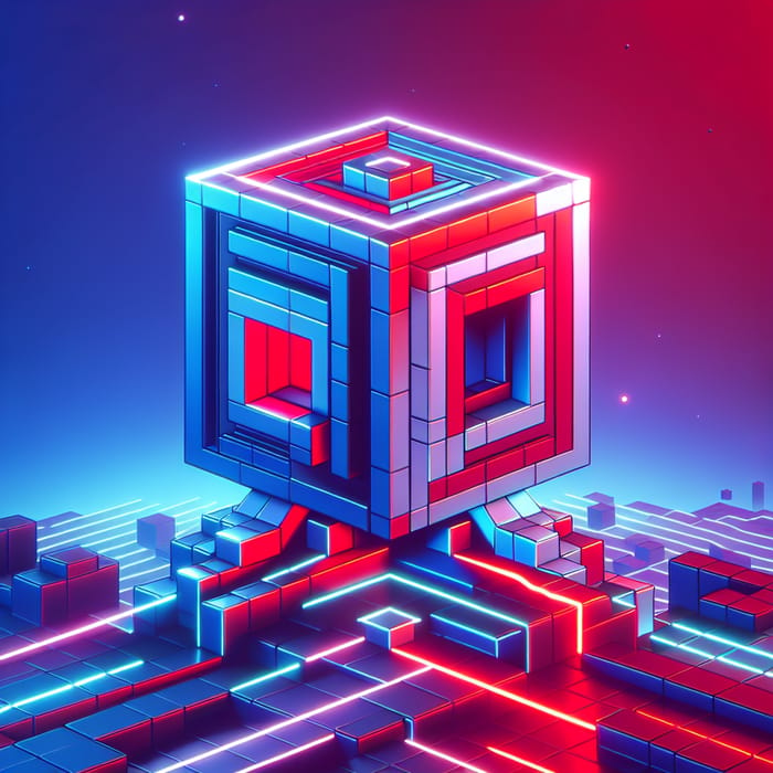 Just Shapes and Beats Boss: Cubic Geometry-character in Rhythm Game