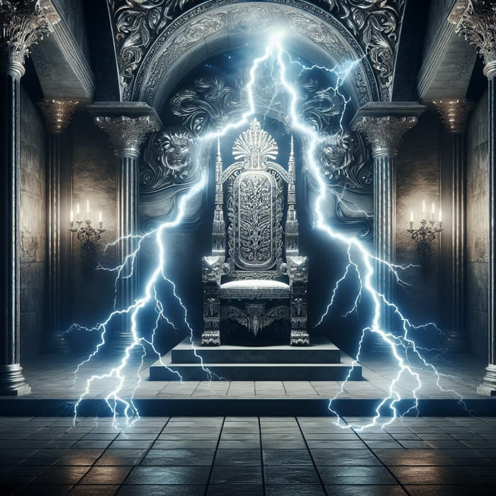 Ancient Castle Throne | Lightning Thunderstorms
