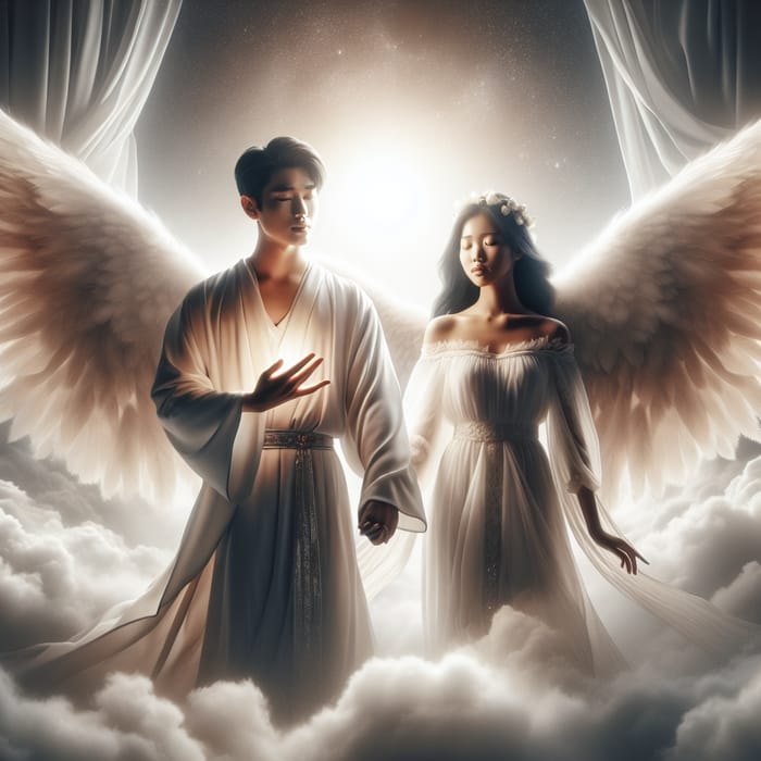 Ethereal Angels: Spiritual Portraits of Grace & Wisdom