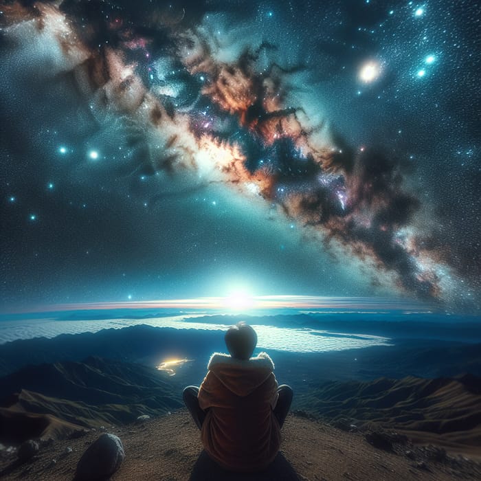 Captivating Milky Way Galaxy View: Awe-Inspiring Moment